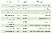 کارگاه های پژوهشکده علوم دارویی جهت شرکت دانشجویان پردیس بین الملل دانشکده داروسازی